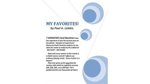 My Favorites by Paul A. Lelekis eBook DOWNLOAD - Download