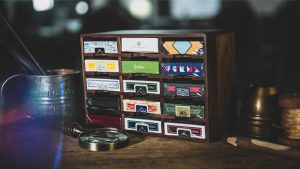 Wooden Playing Cards Cabinet (15 Deck Case) by TCC