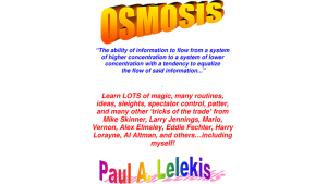 OSMOSIS I - Paul A. Lelekis Mixed Media DOWNLOAD - Download