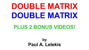 DOUBLE MATRIX by Paul A. Lelekis Mixed Media DOWNLOAD - Download