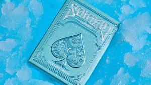 Solokid Cyan Playing Cards by Bocopo