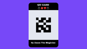 QR CARD By Zazza The Magician Mixed Media DOWNLOAD - Download