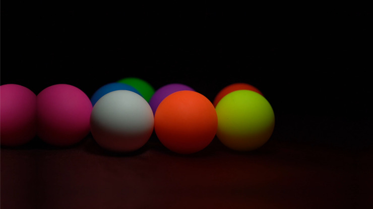 Perfect Manipulation Balls (1.7 Multi color; Blue Purple White Pink) by Bond Lee