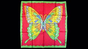 Rice Picture Silk 18" (Butterfly) by Silk King Studios