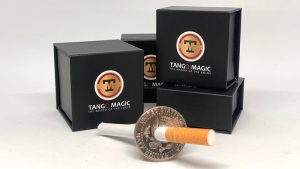 Cigarette Through Half Dollar (Two Sided) (D0015)by Tango