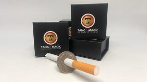 Cigarette Thru Quarter (One Sided) D0013 by Tango Magic