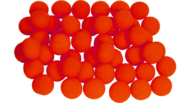 2 inch Regular Sponge Ball (Red) Bag of 50 from Magic by Gosh