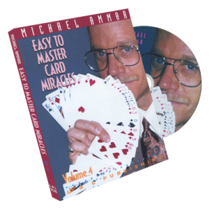 Easy to Master Card Miracles Volume 4 by Michael Ammar - DVD