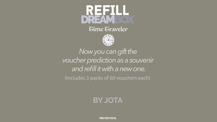 DREAM BOX TIME TRAVELER GIVEAWAY / REFILL by JOTA