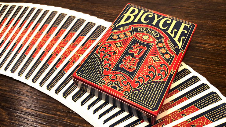 Bicycle Genso Blue Playing Cards by Card Experiment