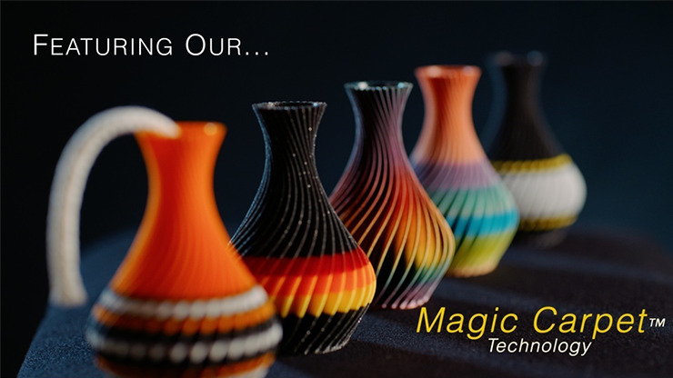 The American Prayer Vase Genie Bottle BLACK MAMBA by Big Guy's Magic