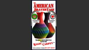 The American Prayer Vase Genie Bottle RAINBOW PASTEL by Big Guy's Magic