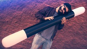 INFLATABLE WAND (6FT.) by Murphy's Magic Supplies