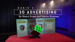 Rubik's Cube 3D Advertising by Henry Evans and Martin Braessas