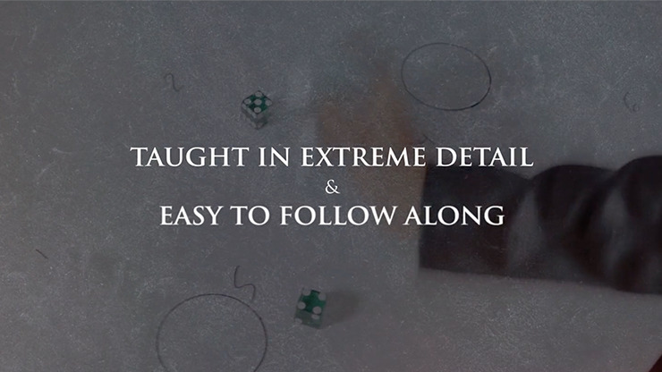 How to Cheat at Dice Black Leather (Props and Online Instructions) by Zonte and SansMinds
