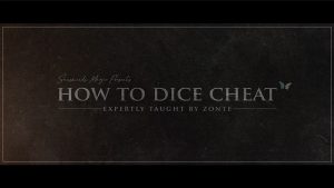 How to Cheat at Dice Gray Raw Cup (Props and Online Instructions) by Zonte and SansMinds
