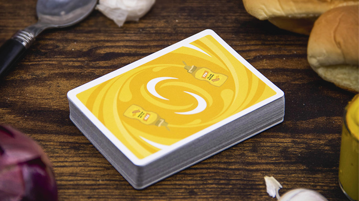 Mustard Playing Cards by Fast Food Playing Cards