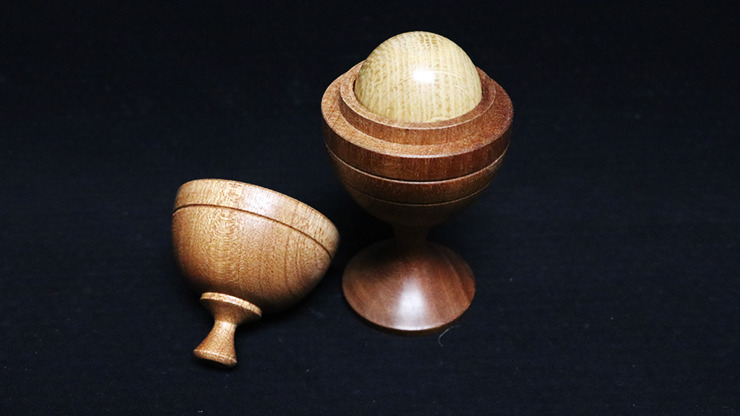 Deluxe Wooden Ball Vase (Merlins Premier Range) by Merlins Magic