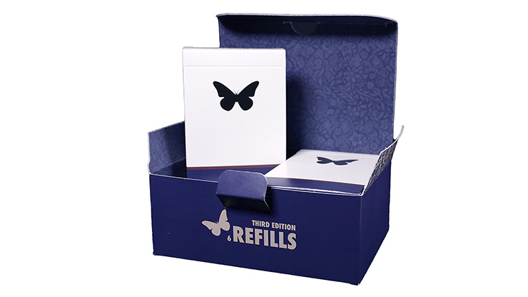 Refill Butterfly Cards Blue 3rd Edition (6 pack) by Ondrej Psenicka