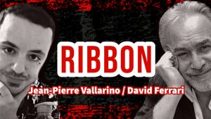 RIBBON CAAN RED by Jean-Pierre Vallarino