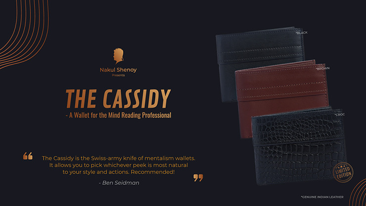 THE CASSIDY WALLET BROWN by Nakul Shenoy