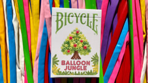 Stripper Bicycle Balloon Jungle Playing Cards