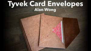 Tyvek Card Envelopes 10 pk. BROWN by Alan Wong