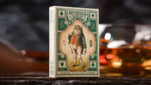 Notorious Gambling Frog (Green) Playing Cards by Stockholm17