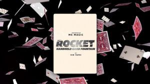 THE ROCKET Card Fountain LEFT HANDED (Wireless Remote Version) by Bond Lee