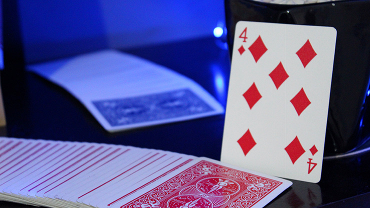 Tumi Magic presents Glitch Card (Blue) by Tumi Magic