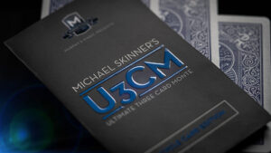 Michael Skinner's Ultimate 3 Card Monte BLUE by Murphy's Magic Supplies Inc.