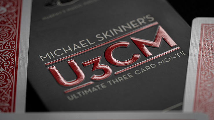 Michael Skinner's Ultimate 3 Card Monte RED by Murphy's Magic Supplies Inc.