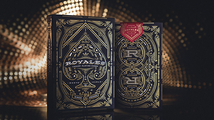 Royales (Midnight Blue) Playing Cards by Kings and Crooks
