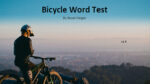 Bicycle Word Test by Boyet Vargas ebook DOWNLOAD - Download