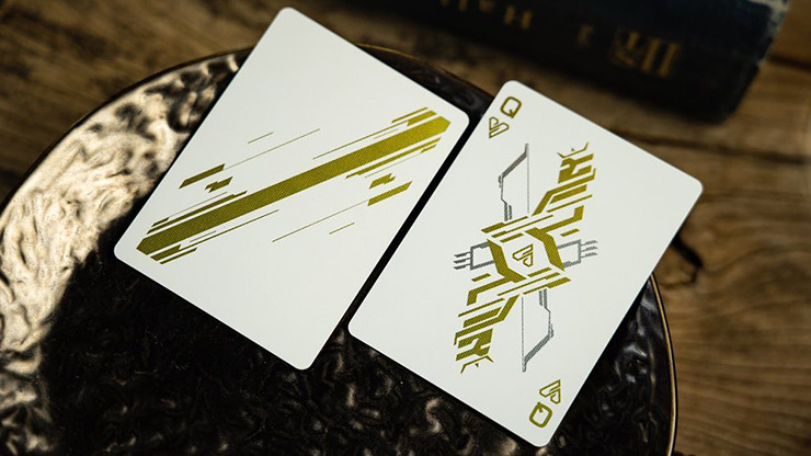 Odyssey Genesys (White) Edition Playing Cards by Sergio Roca
