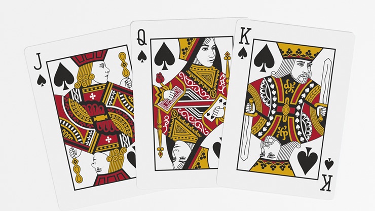 Black Roses Edelrot Playing Cards (Fully Marked)