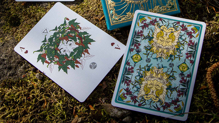 The Green Man Playing Cards (Summer) by Jocu