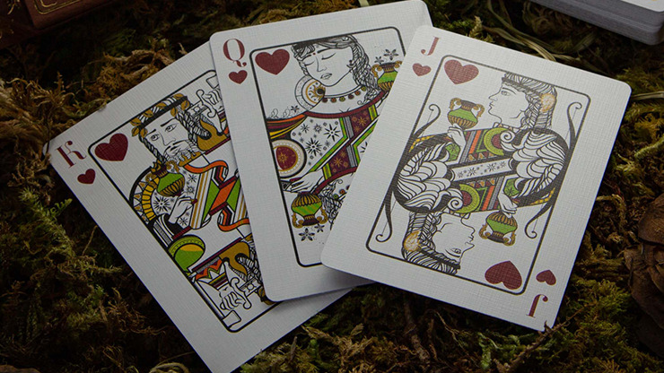 Fillide: A Sicilian Folk Tale Playing Cards V2 (Terra) by Jocu