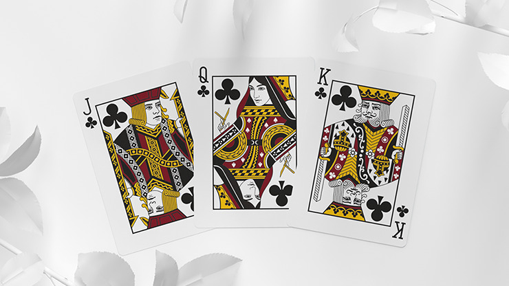Daniel Schneider White Edition Playing Cards