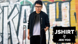 JSHIRT BLACK by Jeki Yoo
