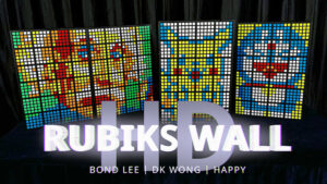 RUBIKS WALL HD Complete Set by Bond Lee