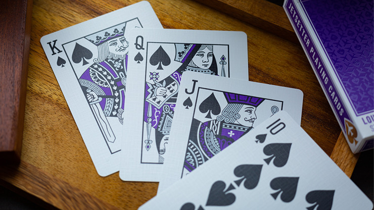 Lounge Edition in Passenger Purple by Jetsetter Playing Cards