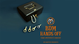 BDM Hands Off Safe Box - The Perfect Chest (Gimmick and Online Instructions) by Bazar de Magia