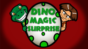 DINO MAGIC SURPRISE (Gimmick and Online Instructions) by Luis Zavaleta & Nox