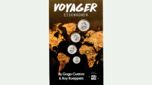 Voyager US Eisenhower Dollar (Gimmick and Online Instruction) by GoGo Cuerva