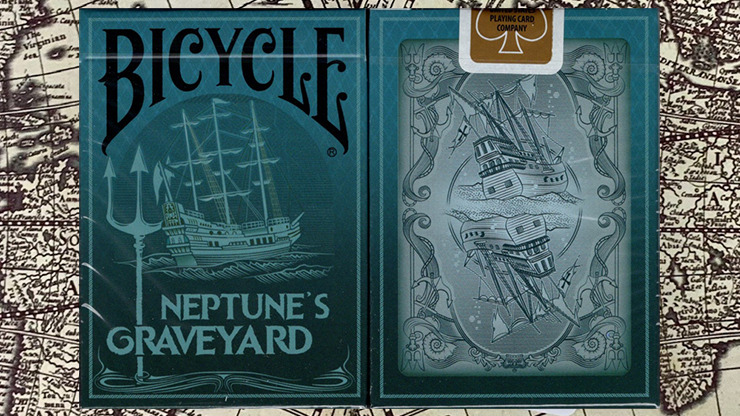 Gilded Neptunes Graveyard (Ship) Playing Cards