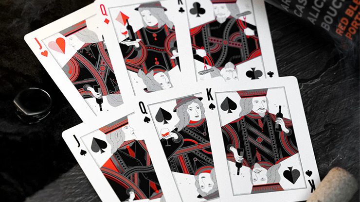 Wine Playing Cards by Fast Foods Playing Cards