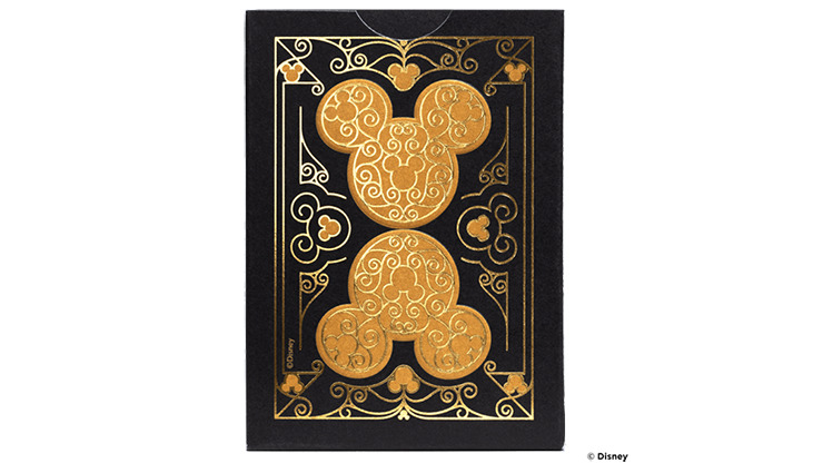 Bicycle Disney Mickey Mouse (Black and Gold) by US Playing Card Co.