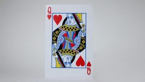 Bicycle Jumbo Queen of Hearts 2 of Club