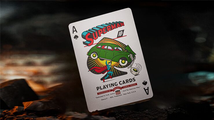 Superman Playing Cards by theory11